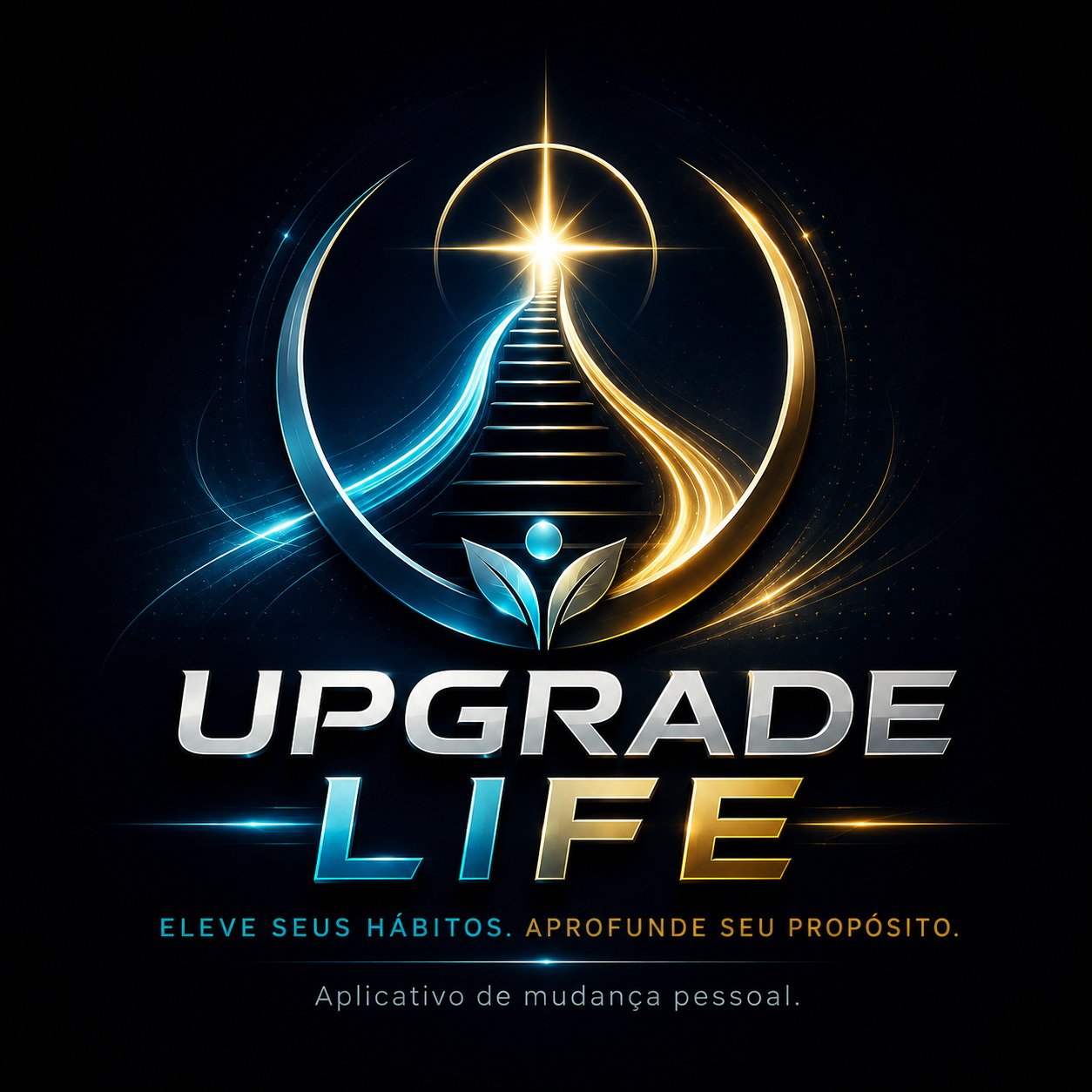 Personal growth and habit upgrade concept